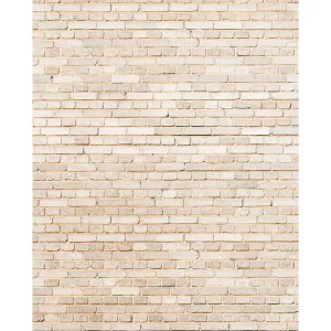 Cream Brick Printed Backdrop