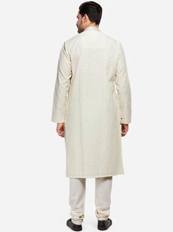 Cream Kurta Set | TULA