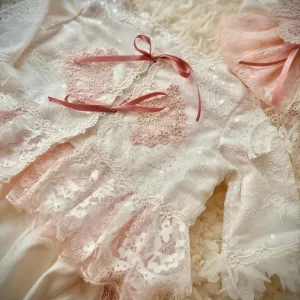 Cream Vintage Bloomer Set