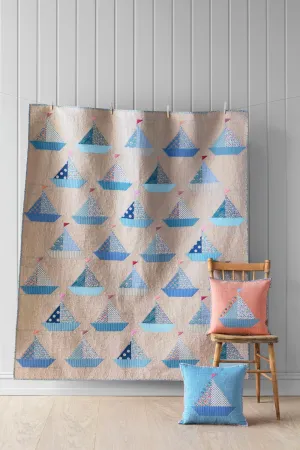 Creating Memories - Summer - Sailboat Quilt Kit - 58" x 68"