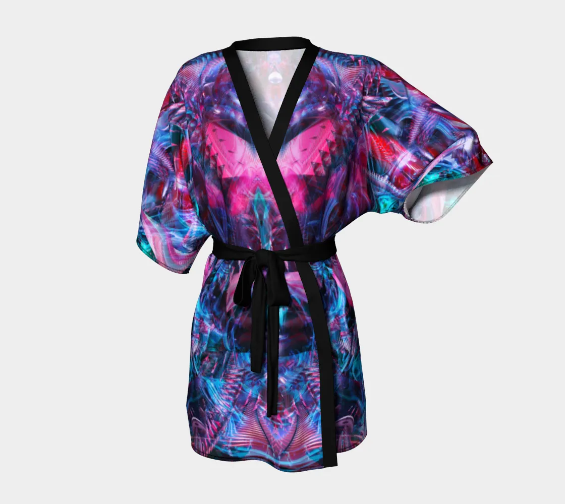 CREATIVE CHAOS KIMONO ROBE