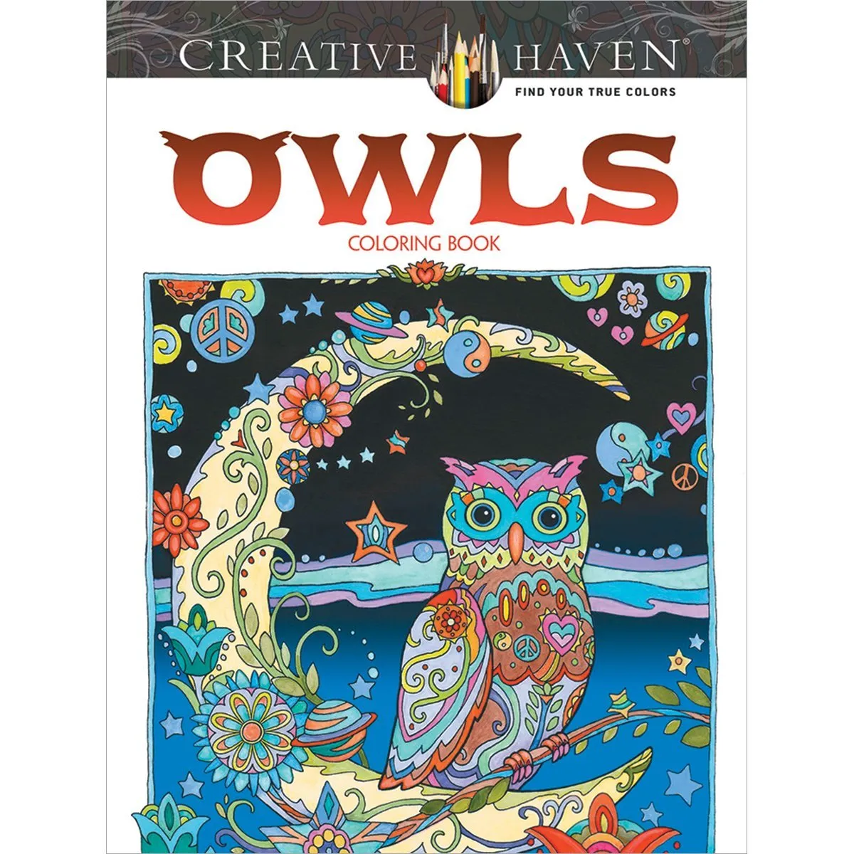 Creative Haven Owls Coloring Book