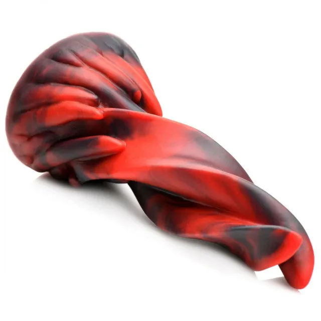 Creature Cocks Hell Kiss Twisted Tongues Silicone Dildo