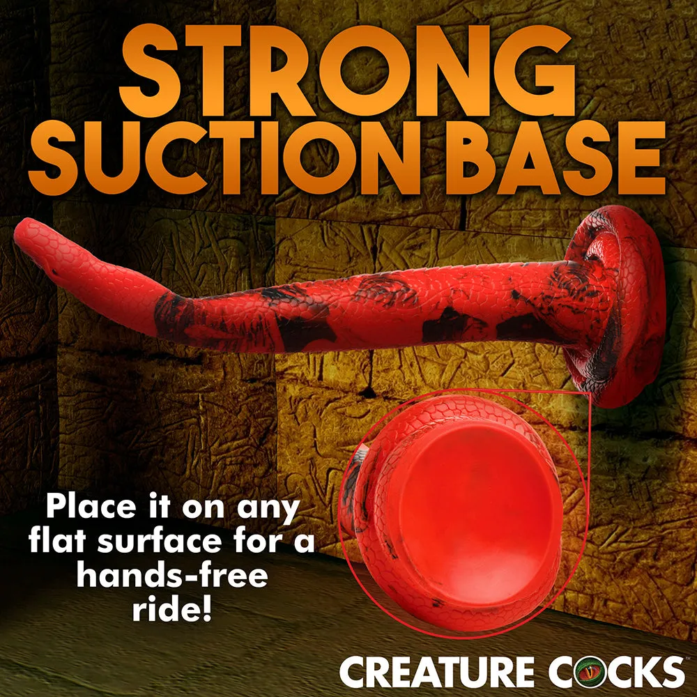 Creature Cocks King Cobra Large 14 in. Long Silicone Dong