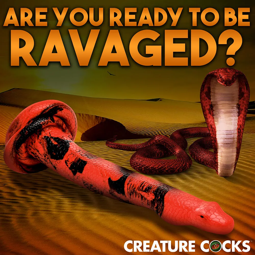 Creature Cocks King Cobra Large 14 in. Long Silicone Dong