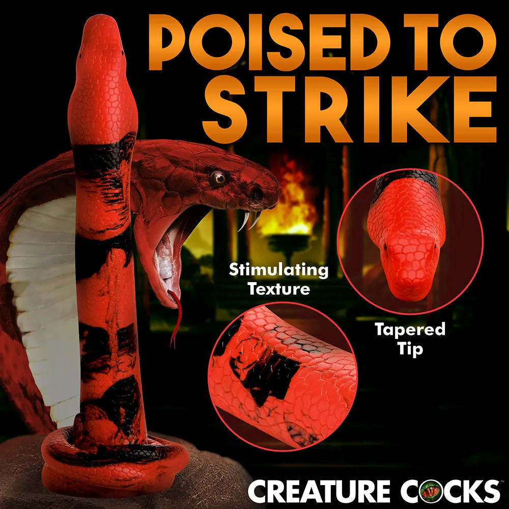 Creature Cocks King Cobra Large 14 in. Long Silicone Dong