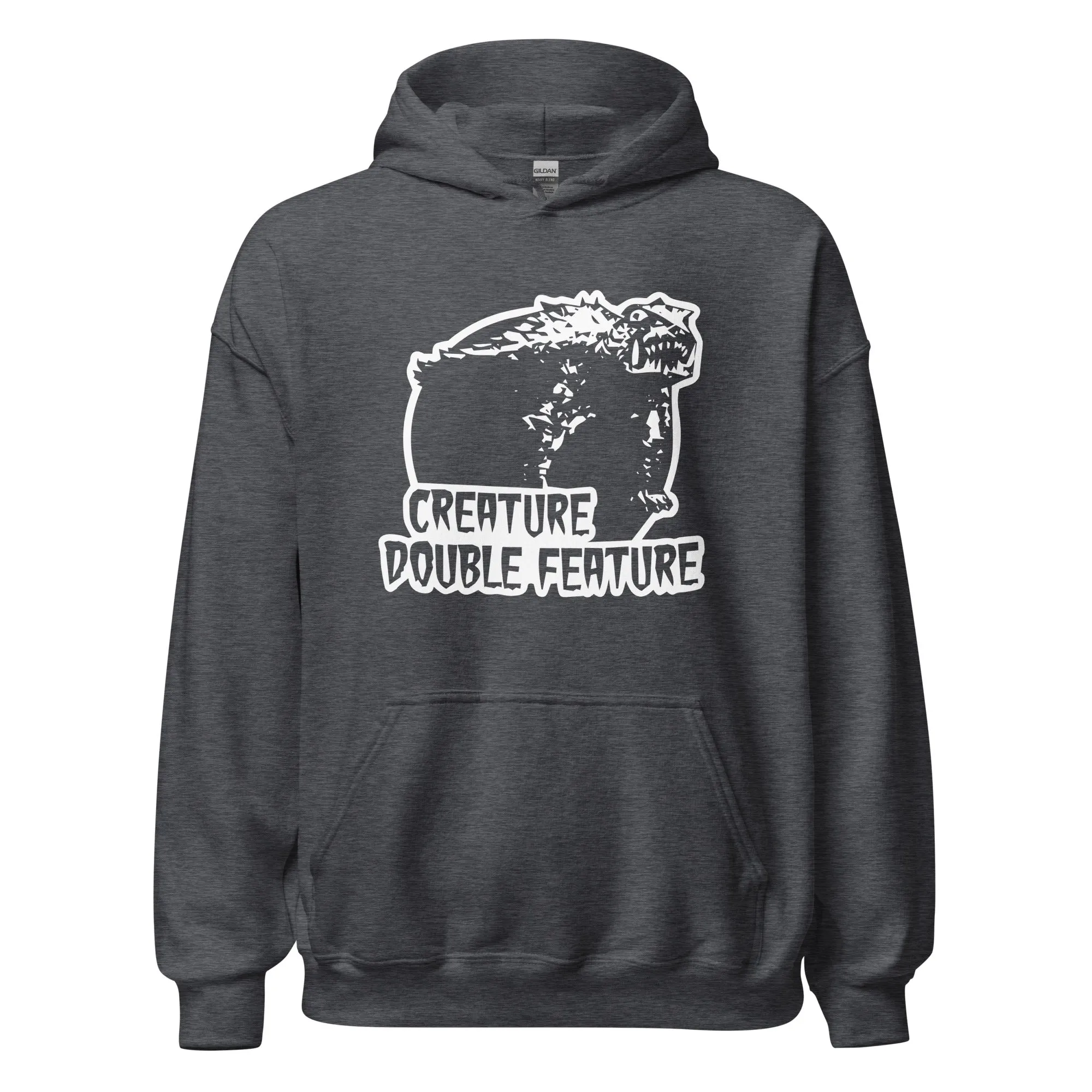 Creature Double Feature Hoodie - WLVI Boston | Retro Mens & Womens Vintage Sweatshirt