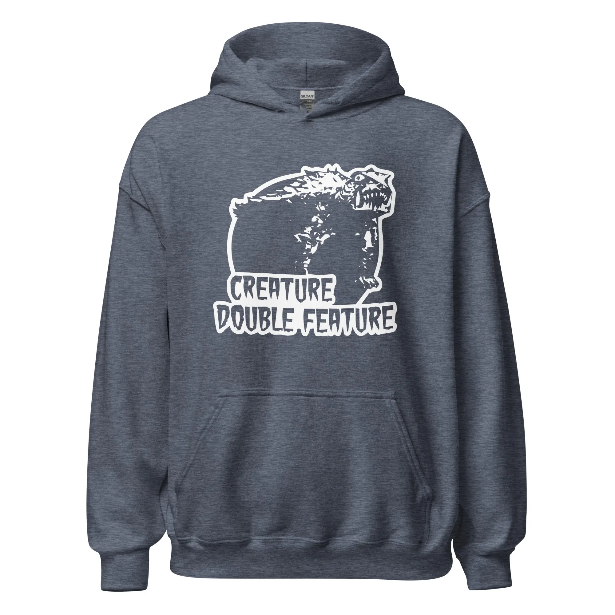 Creature Double Feature Hoodie - WLVI Boston | Retro Mens & Womens Vintage Sweatshirt