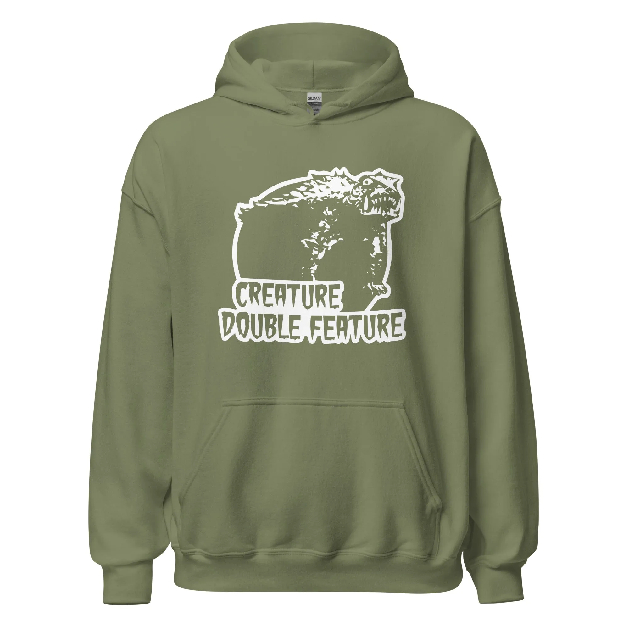 Creature Double Feature Hoodie - WLVI Boston | Retro Mens & Womens Vintage Sweatshirt