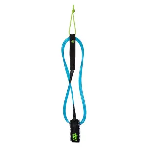 Creatures of Leisure 7ft Pro Leash - Cyan/Black