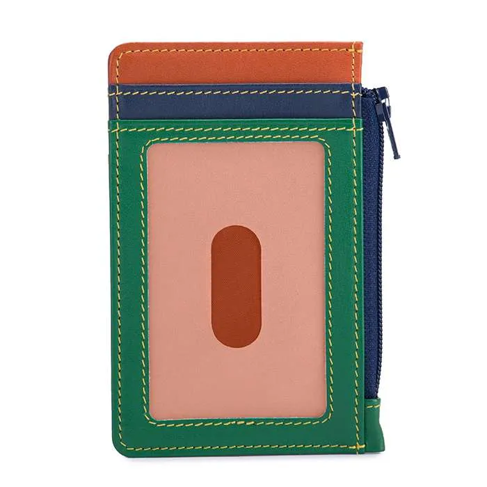 Credit Card Holder with Coin Purse in Bosco