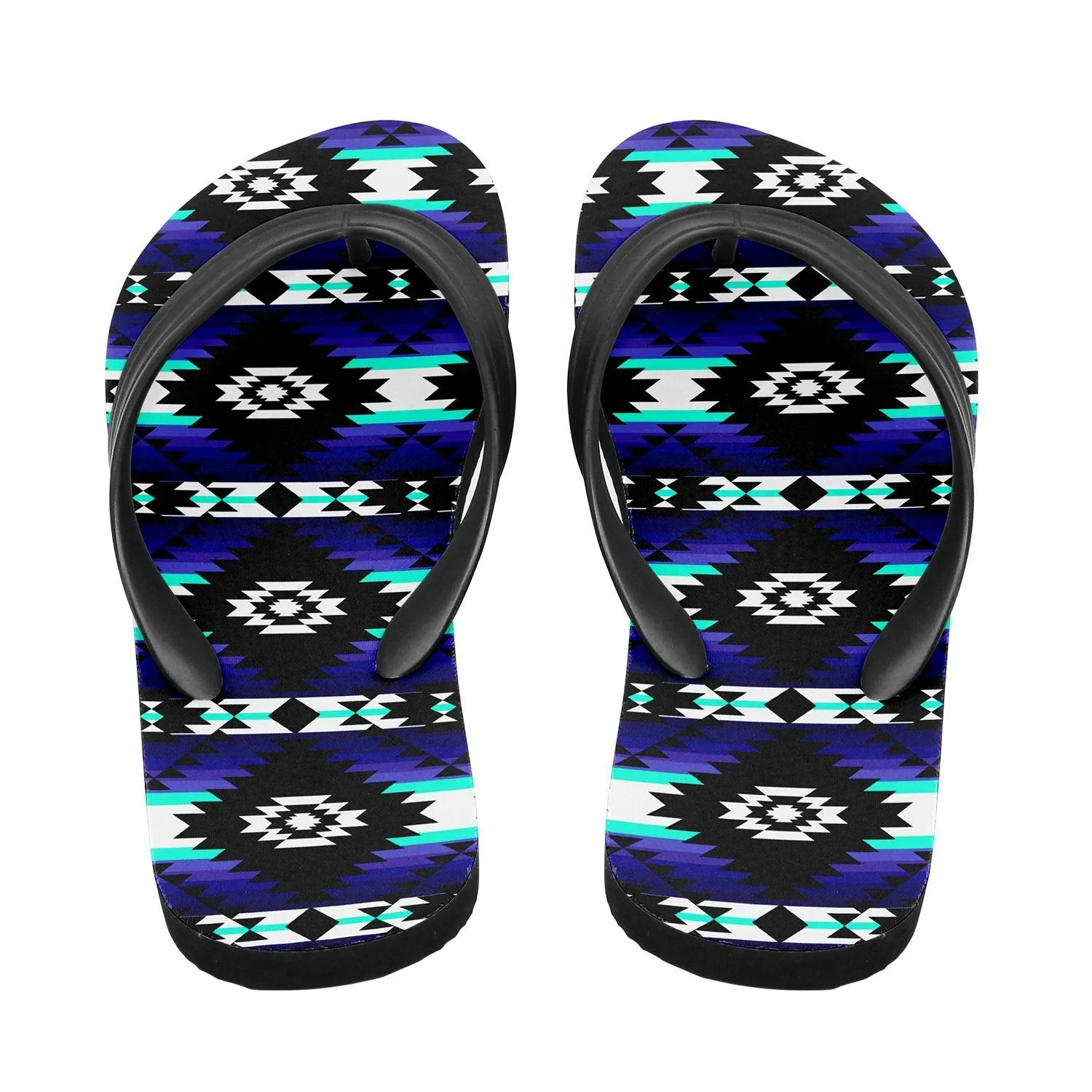 Cree Confederacy Midnight Flip Flops