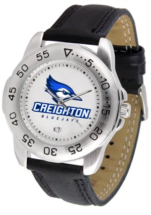 Creighton Bluejays Sport Leather Men’s Watch