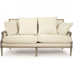 Creme Blanc Louis Sofa