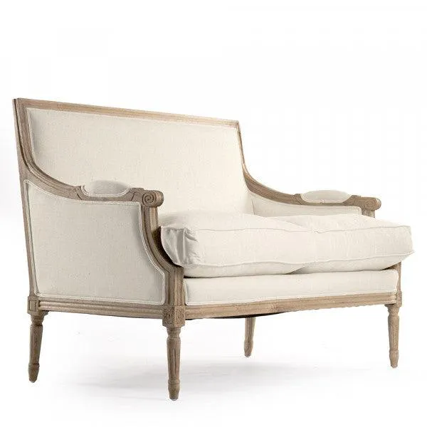 Creme Blanc Louis Sofa