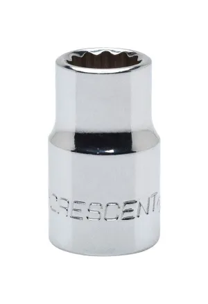 Crescent 13 mm X 3/8 in. drive Metric 12 Point Standard Socket 1 pc