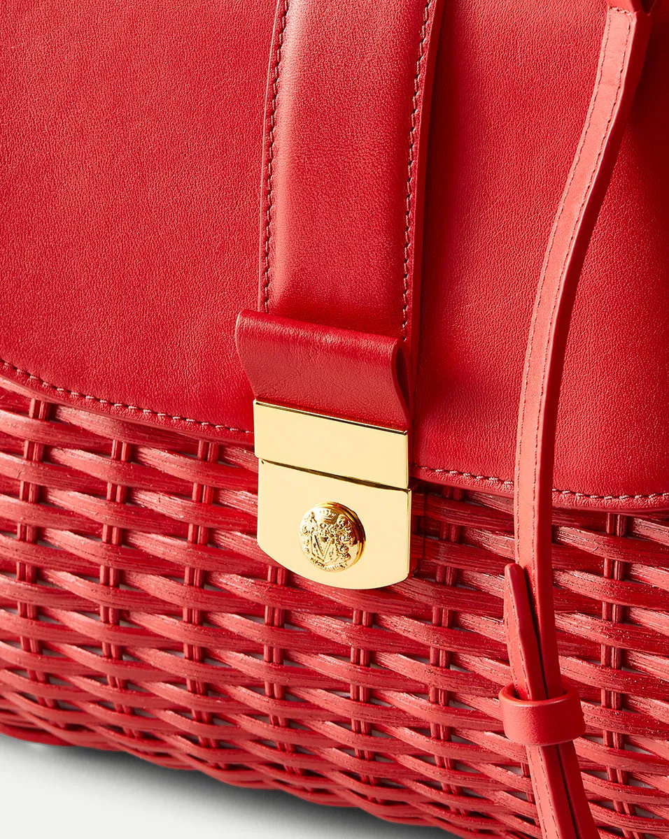 Crest Lock Basket Bag