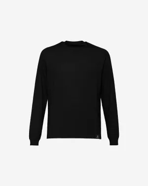 Crewneck Wool Sweater Black PMG01100