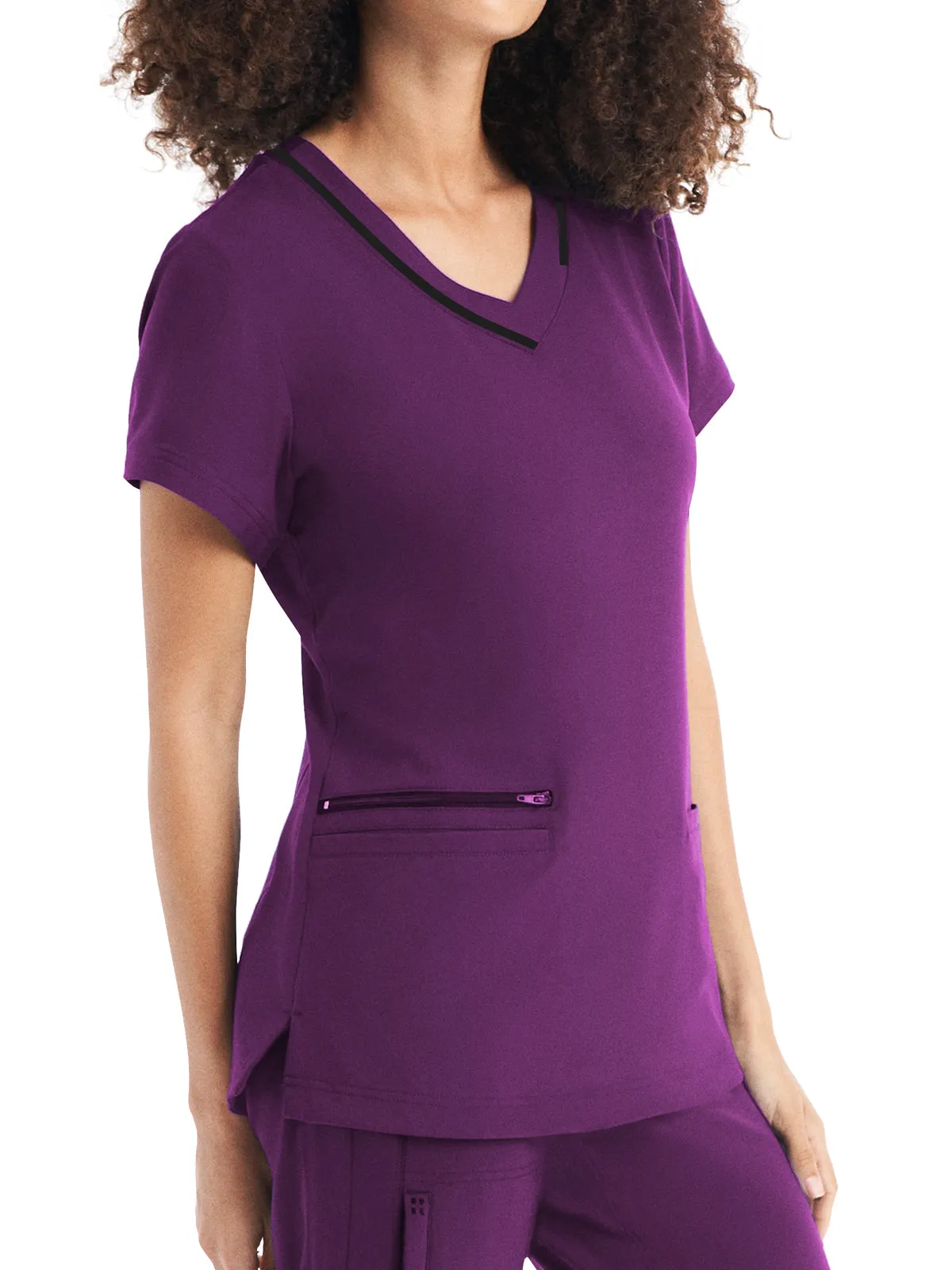 Crft - Women's 3-Pocket V-Neck Top