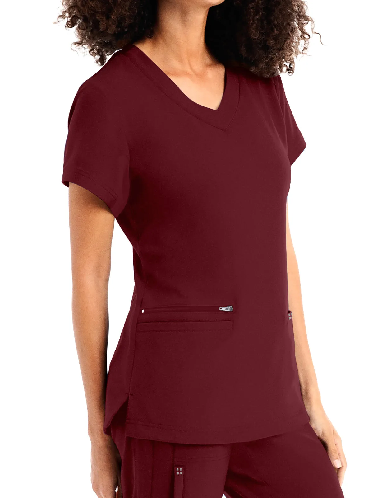 Crft - Women's 3-Pocket V-Neck Top