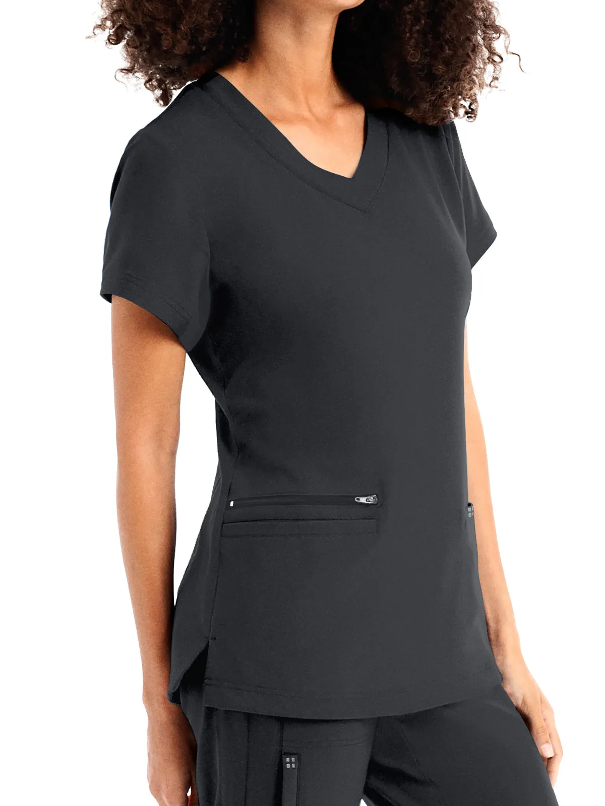 Crft - Women's 3-Pocket V-Neck Top