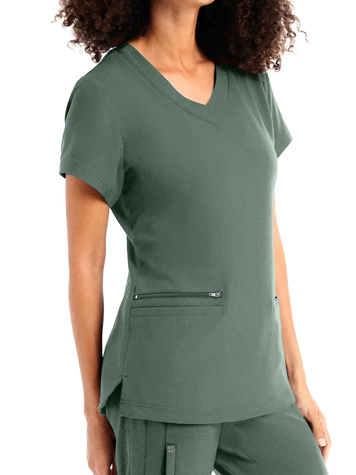 Crft - Women's 3-Pocket V-Neck Top