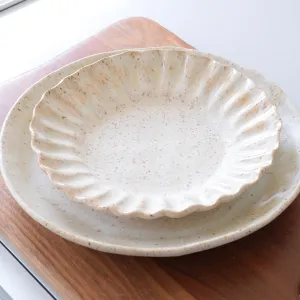 Crimped Salad Plate Dogwood