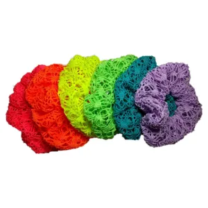 Crochet Lace Scrunchies