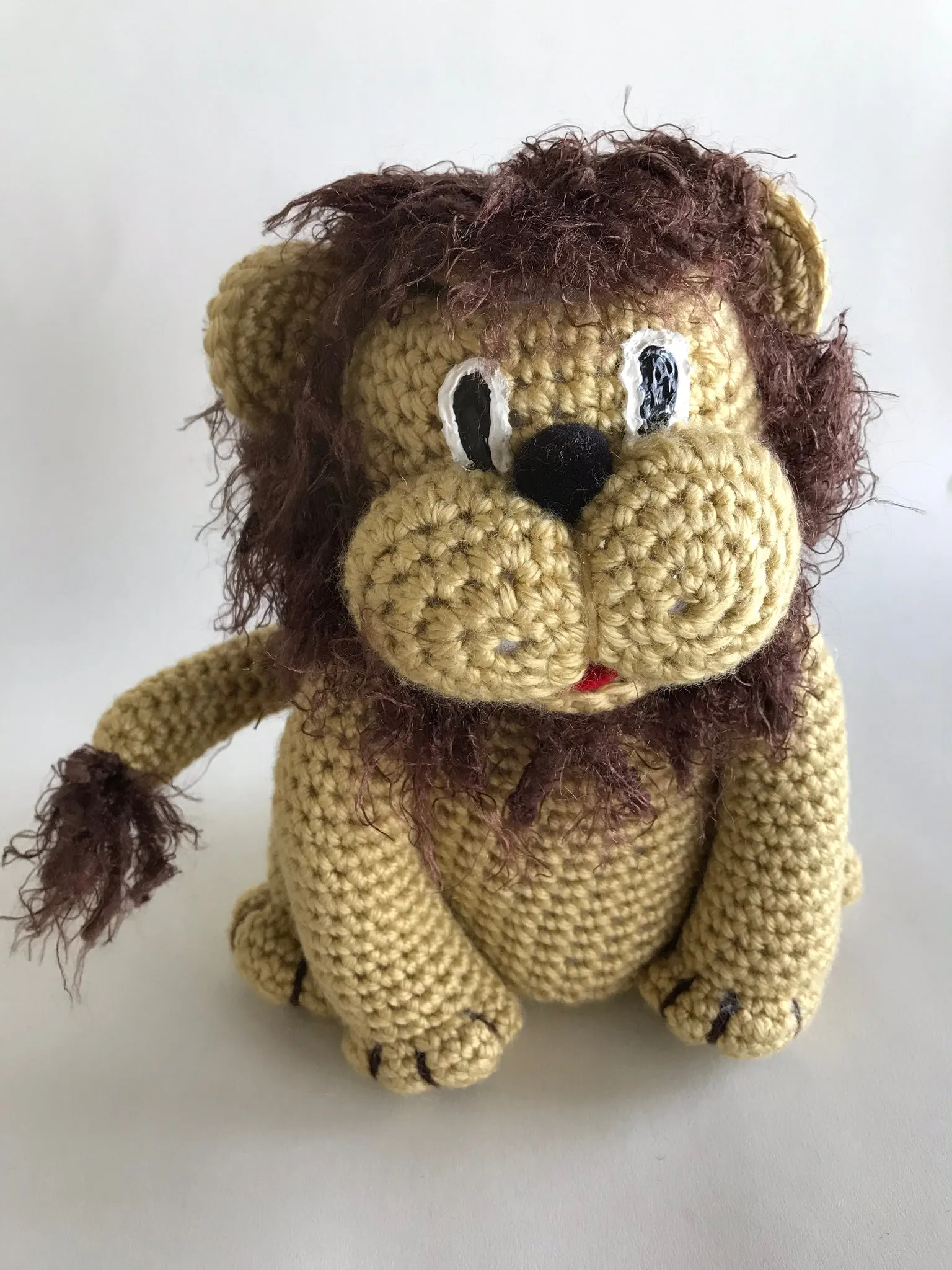 Crochet Pattern Easy Amigurumi Toy Lion