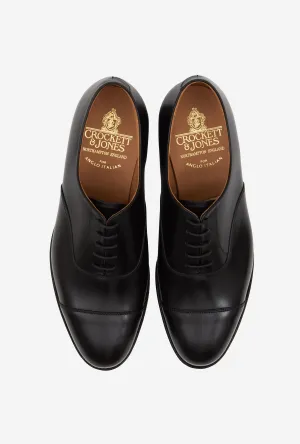 Crockett & Jones Sigdon Oxford Black Calf City Sole