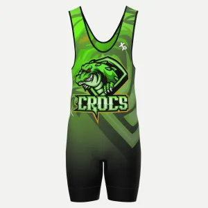 Crocs Fully Sublimated Wrestling Singlet