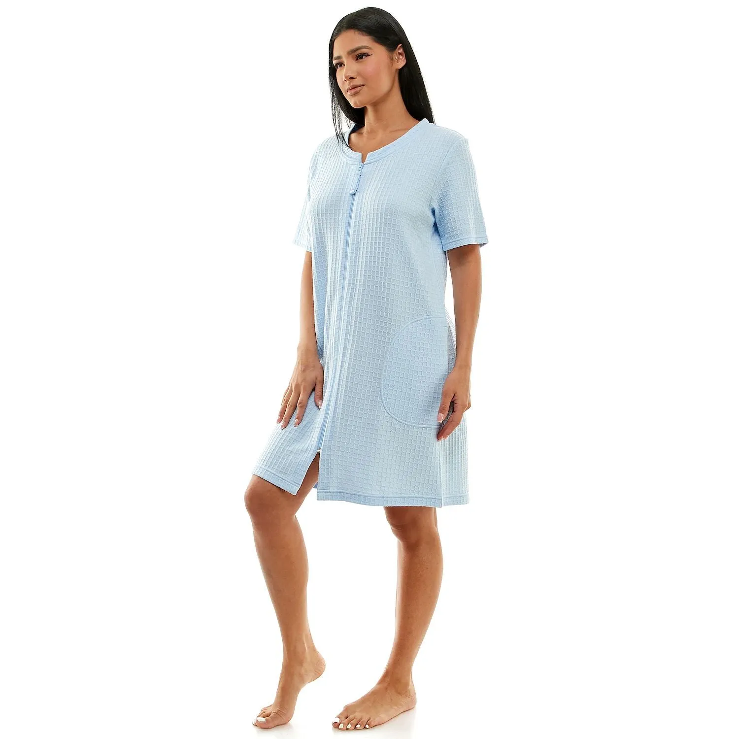 Croft & Barrow Women's Zip Front Robe Croft & Barrow