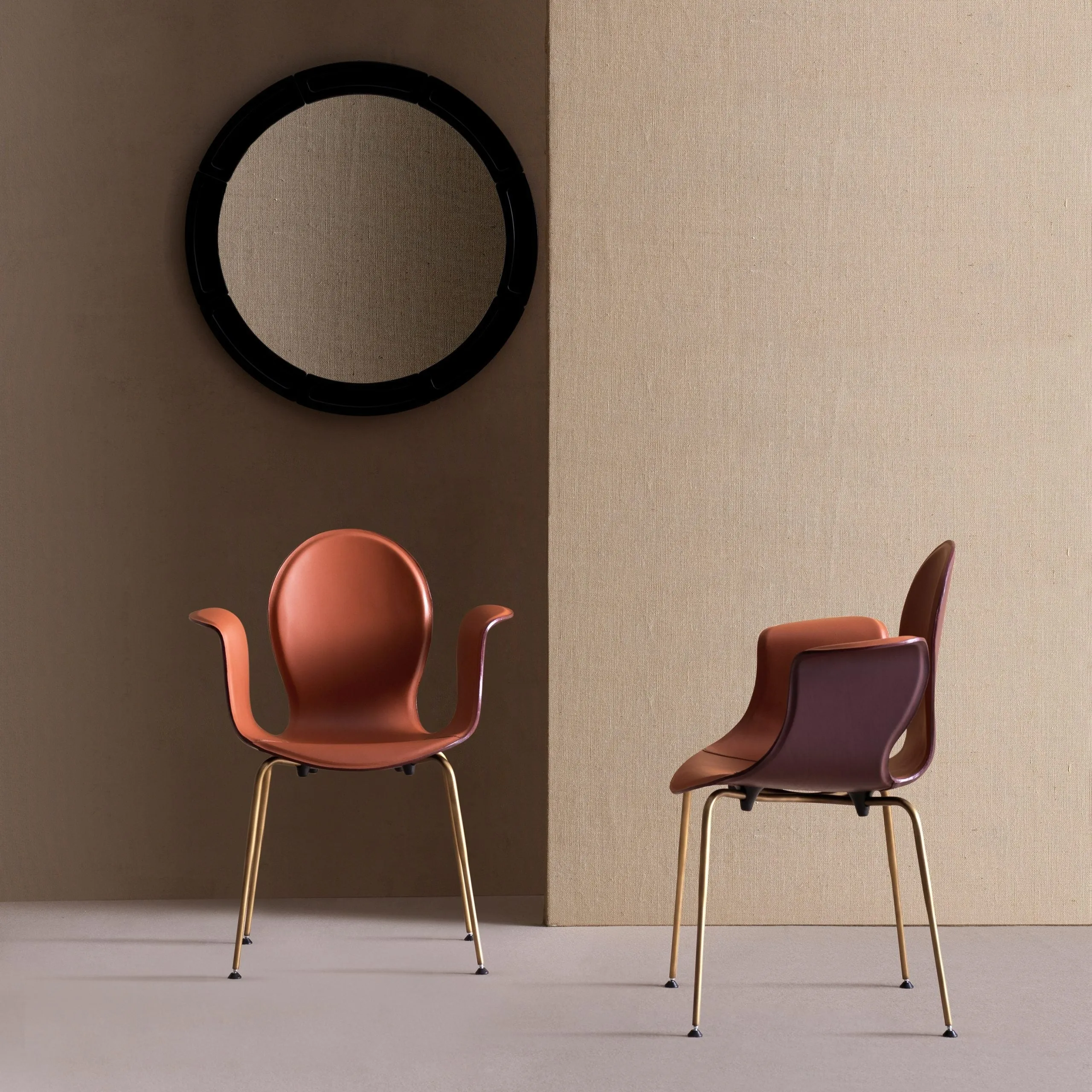 Crop Dining Armchair by Fasem