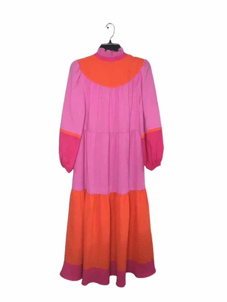 CROSBY Pink and Orange Size S Dress