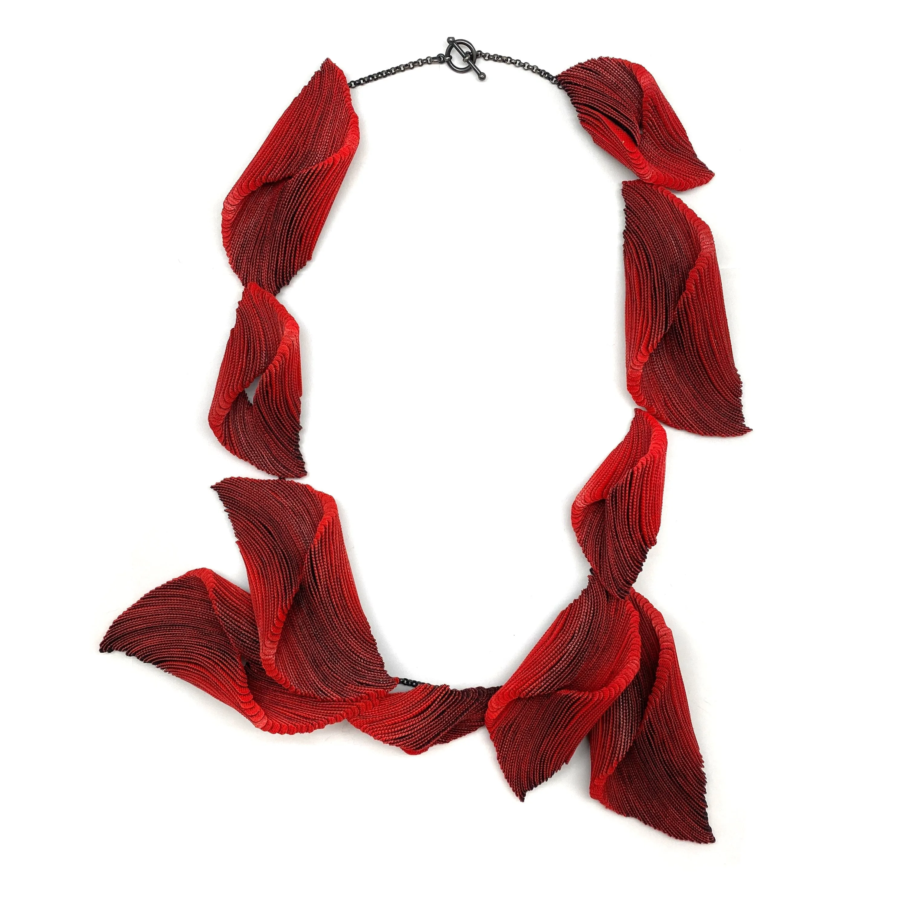 Crossing The Chasm Series - Red Necklace 1