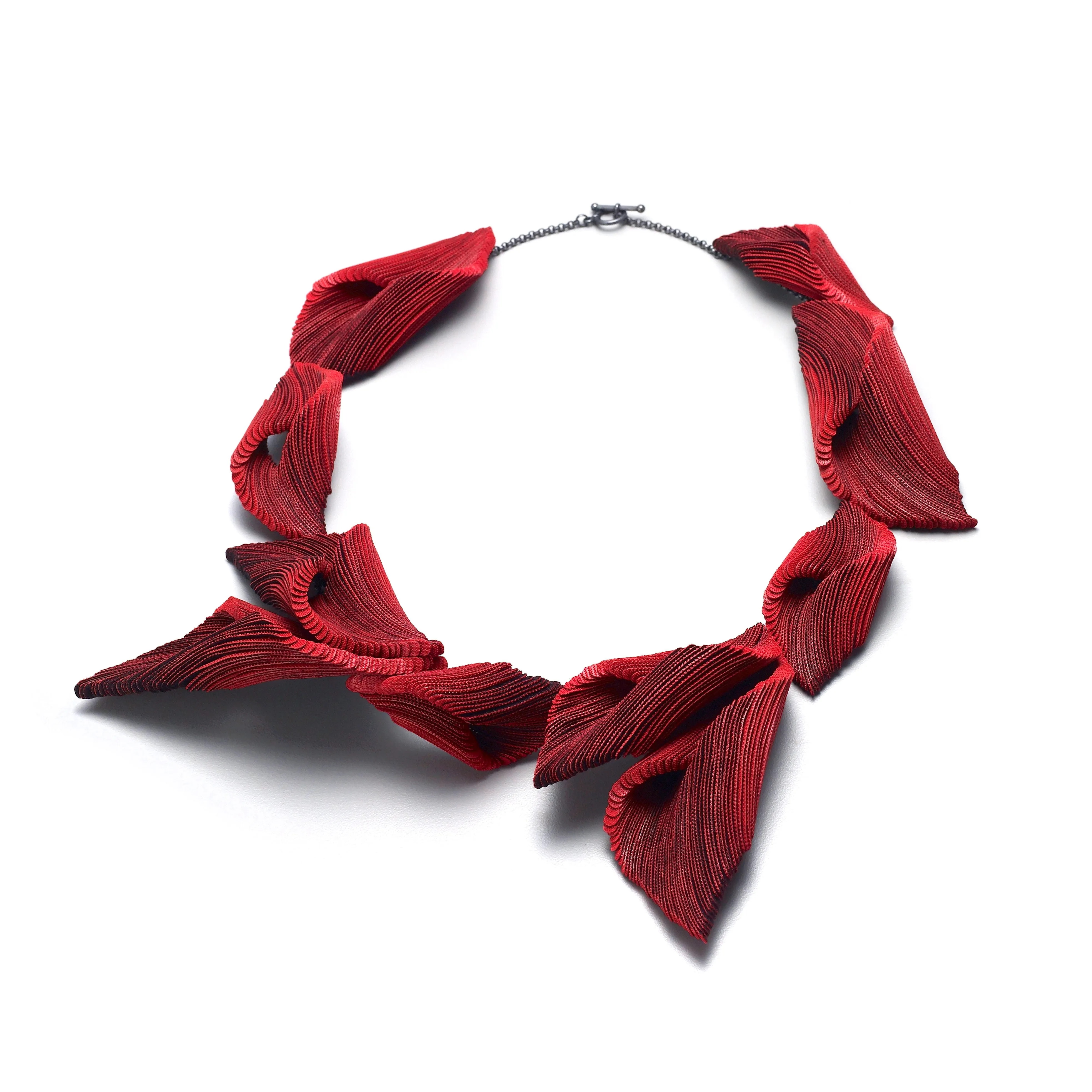 Crossing The Chasm Series - Red Necklace 1