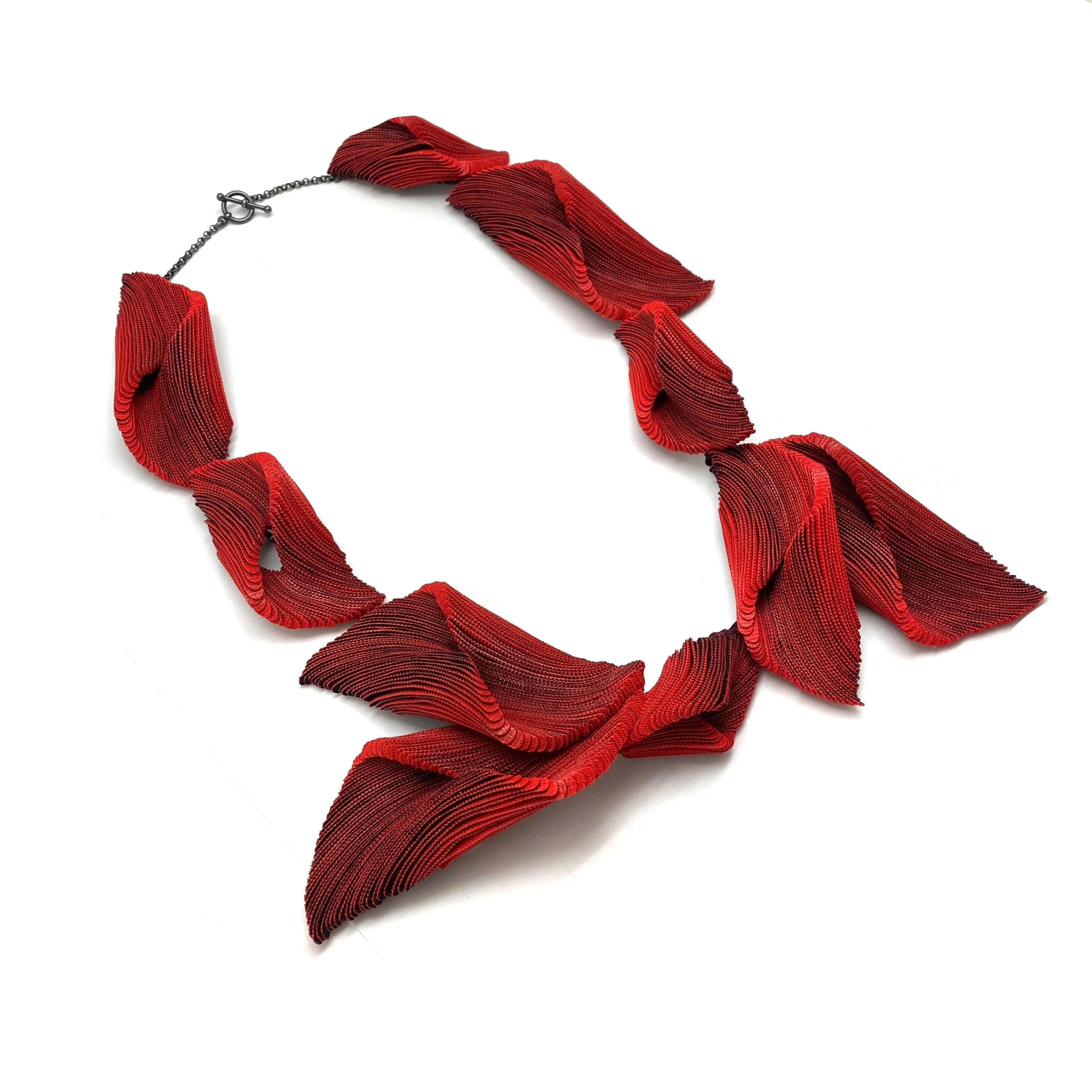 Crossing The Chasm Series - Red Necklace 1