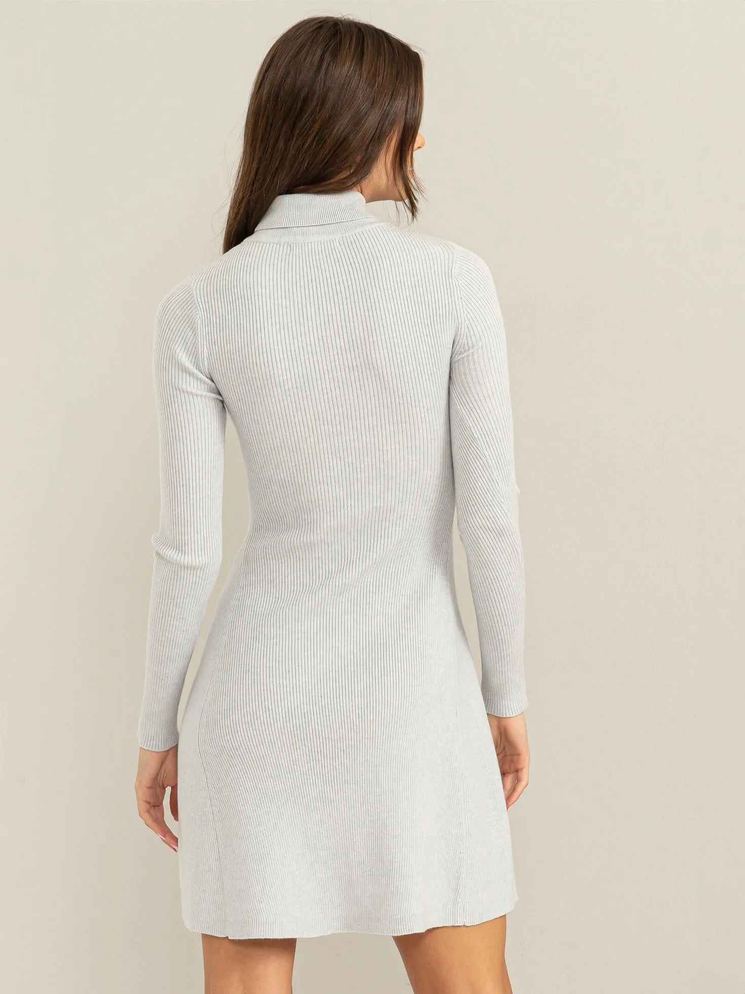 Crushing On Me Turtle Neck Dress