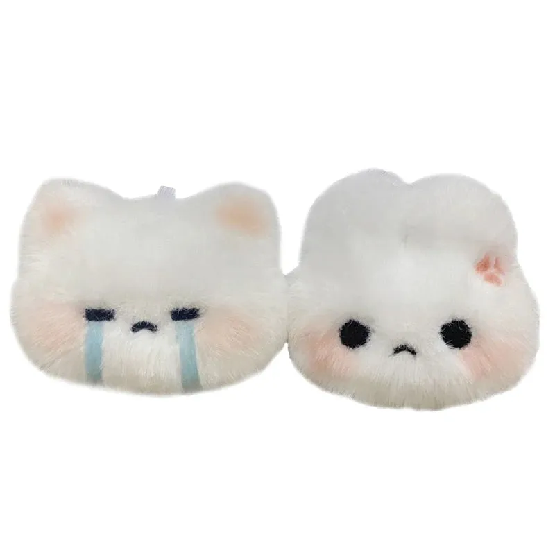 Cry Kitty Plush Rabbit Doll Toy Keychain