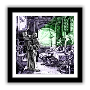 Crypt Monarch - The Bell Ringer Art Print (Framed)