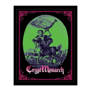 Crypt Monarch - The Horn Blower Art Print (Framed)