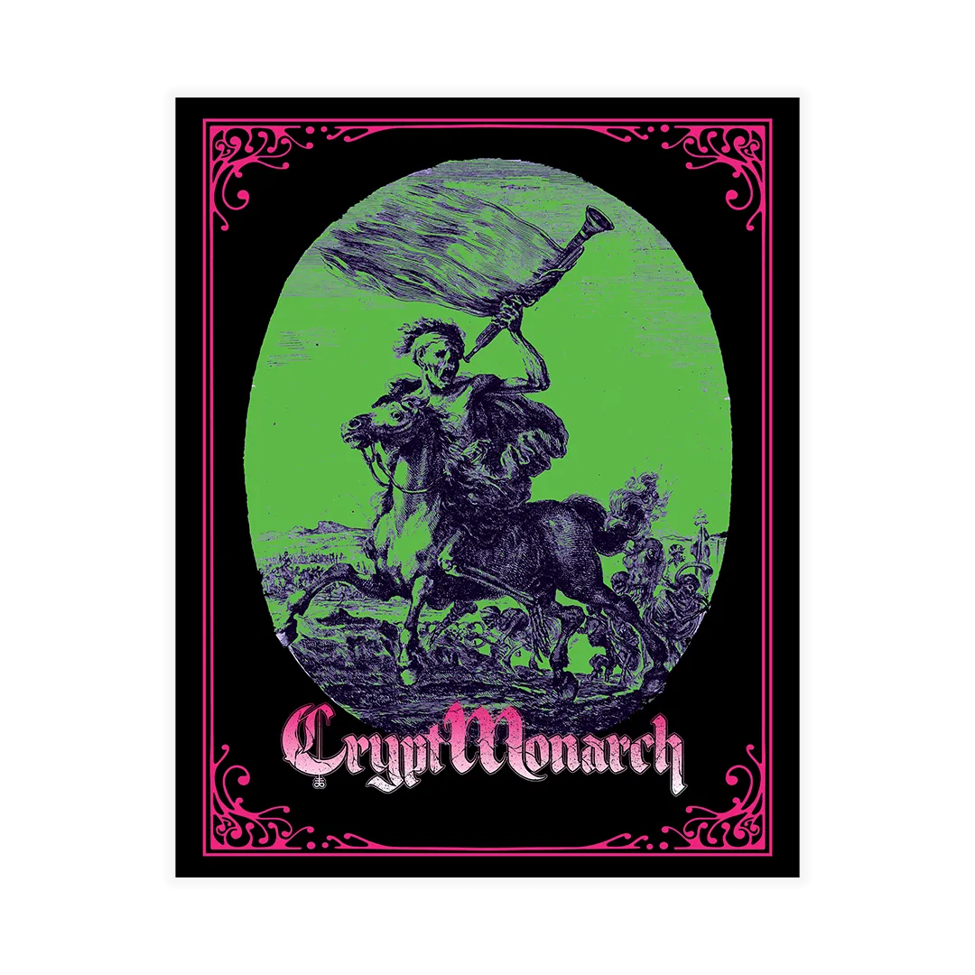 Crypt Monarch - The Horn Blower Art Print (Unframed)