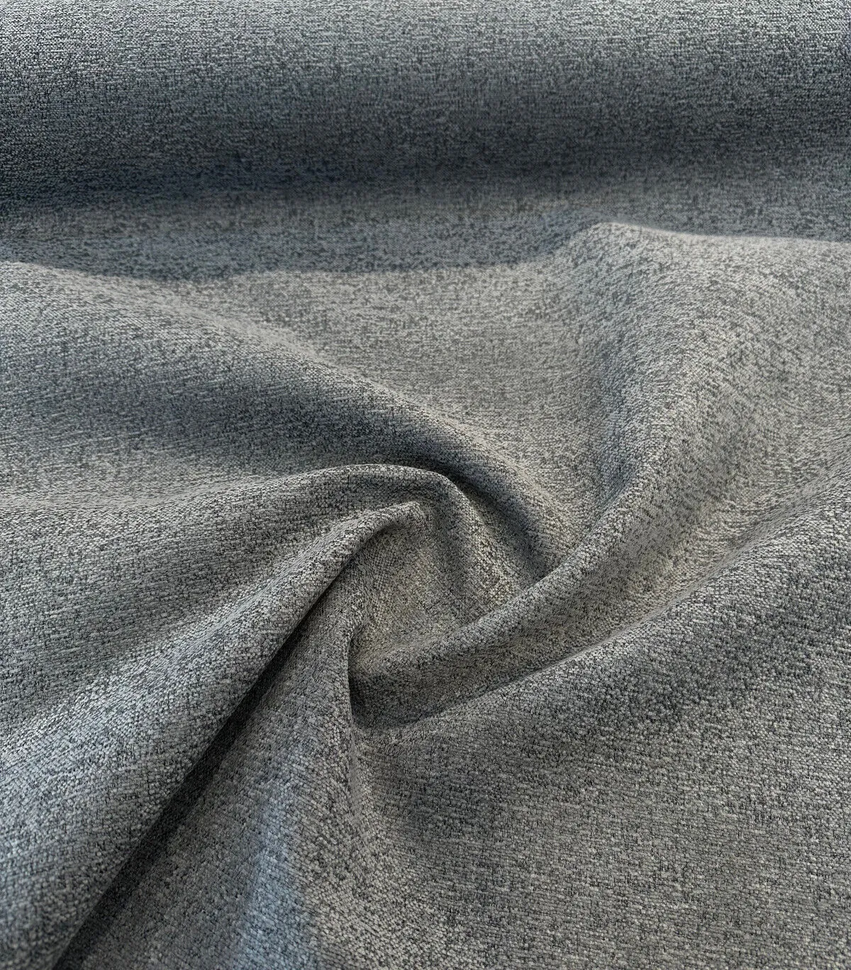 Crypton Performance Badlands Slate Gray Chenille Upholstery Fabric By The Yard