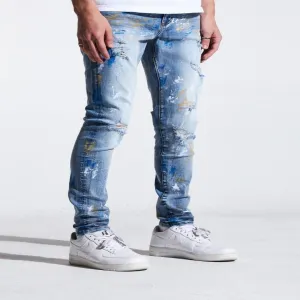 CRYSP DENIM  ATLANTIC DENIM MENS - INDIGO PAINT