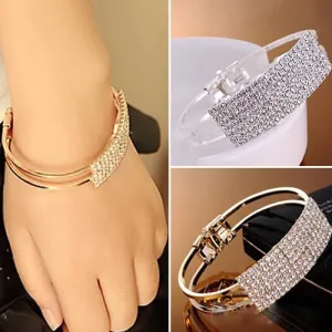 Crystal Cuff Bracelets