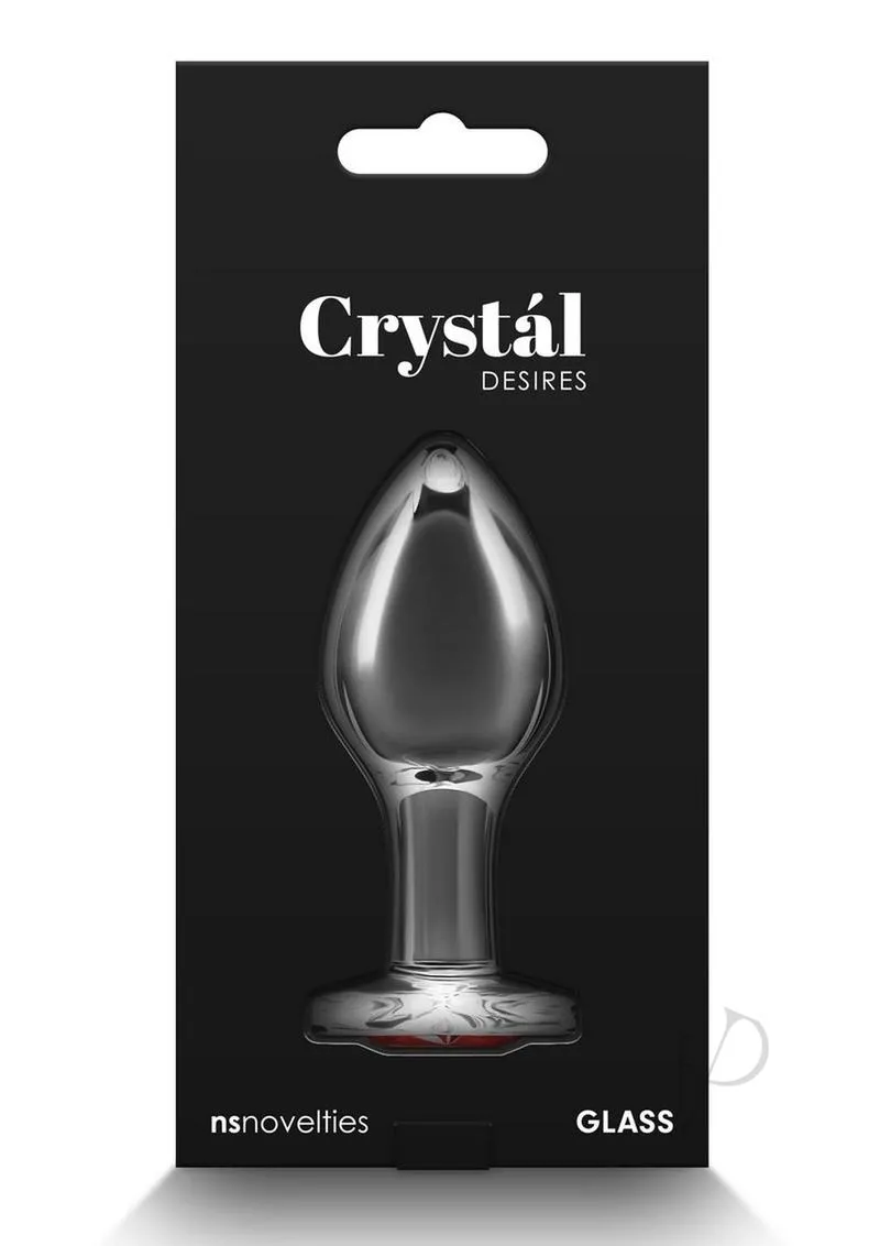 Crystal Desires Red Heart Medium