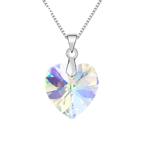 Crystal Heart Swarovski Pendants For Women