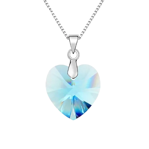 Crystal Heart Swarovski Pendants For Women