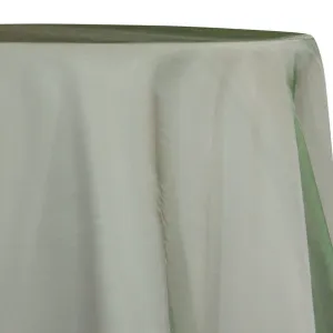 Crystal Organza Table Linen in Sage 754