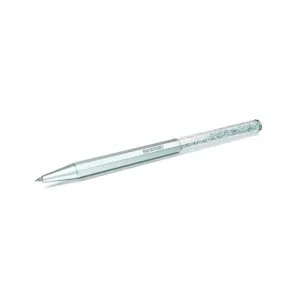 Crystalline Octagon Shape Light Blue Lacquered Ballpoint Pen 5669935